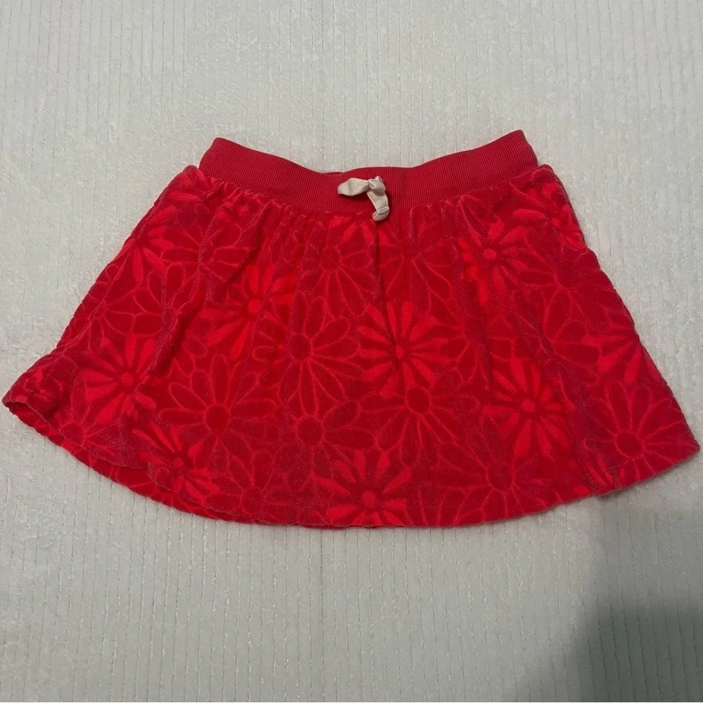 Old Navy Red Floral Skort for Kids